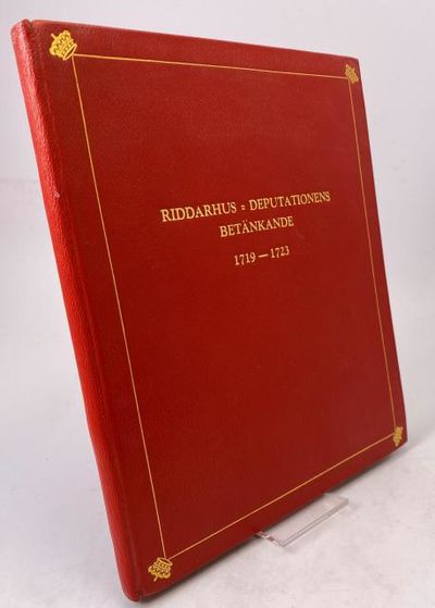 Högl. Riddarhus-Deputationens betänkande, med…