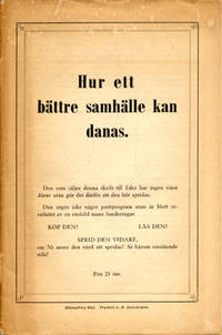 Hur ett bättre samhälle kan danas.