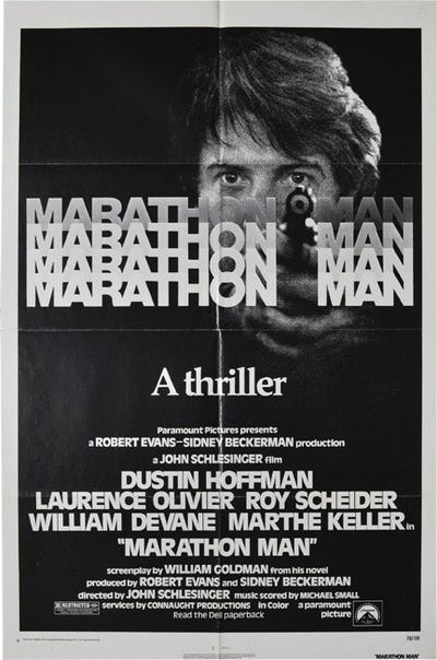 Marathon Man (Original one sheet poster for the 1976 film)