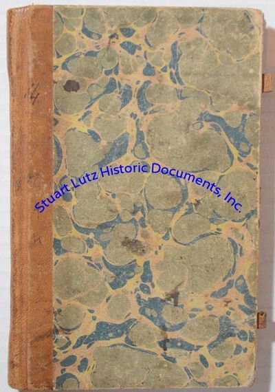 A Journal Recording A Mid Nineteenth Century New Jerseyans Expenses
