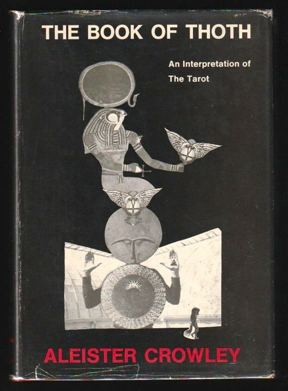 洋書 THE BOOK OF THOTH (Egyptian Tarot) The Original Egyptian Tarot Deck of God Thoth - Unique 78