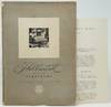 Hallmark Quality Furniture with two letterhead envelopes, blank order form, and signed typed letter [Montgomery Ward & Company 1941 Catalog]