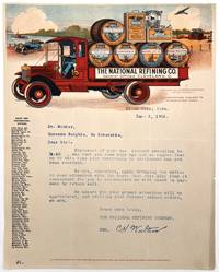 National Refining Co. Illustrated Letterhead