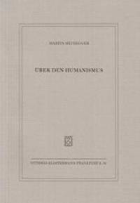 Uber Den Humanismus (German Edition) by Martin Heidegger - 2010-01-01