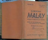 image of Elementary Malay; Prepared As a Guide for R.A.A.F personnel publication No. 513