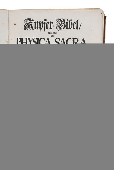 Kupfer-Bibel in welcher die Physica sacra oder geheiligte Natur-Wissenschaft derer in heil. 4 vols. (photo 3)