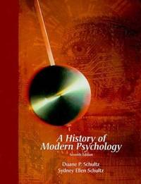 A History of Modern Psychology