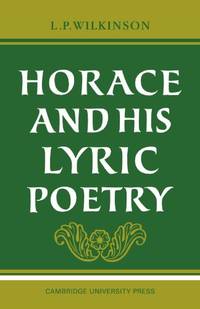 Horace and his Lyric Poetry