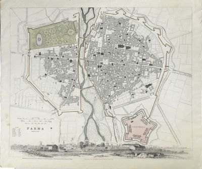 [TRAVEL] [MAPS] PARMA FROM MAPS MODERN & ANCIENT