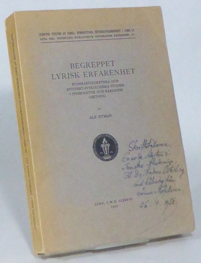 Begreppet lyrisk erfarenhet. Kunskapsteoretiska…