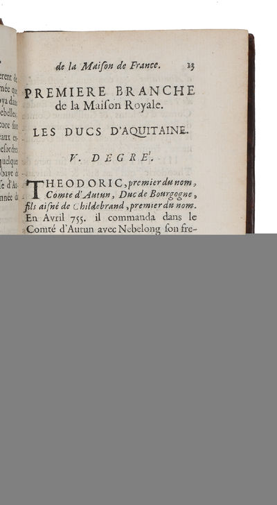 Histoire de la veritable origine de la troisieme race des Rois de France composee par Monsieur le duc d'Espernon et publiée par M. de Prade. 3 parts. (photo 4)