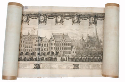 Exequiae Serenissimi ac Potentiss: Principis ac Dni. Domini Caroli Gustavi Suecorum Gothorum et Wandalorum Regis d. 3. Nouemb. 1660 Holmiæ Celebratæ. Accuraté delineauit E.I. Dahlbergh. (The funeral procession of King Carl X Gustav of Sweden). (photo 2)
