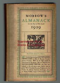 cover of Morrow’s Almanack for the Year of Our Lord 1929