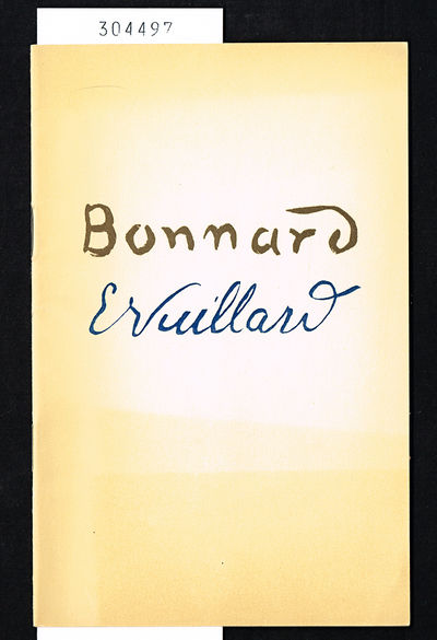 Bonnard. Vuillard. Litografier och etsningar.…