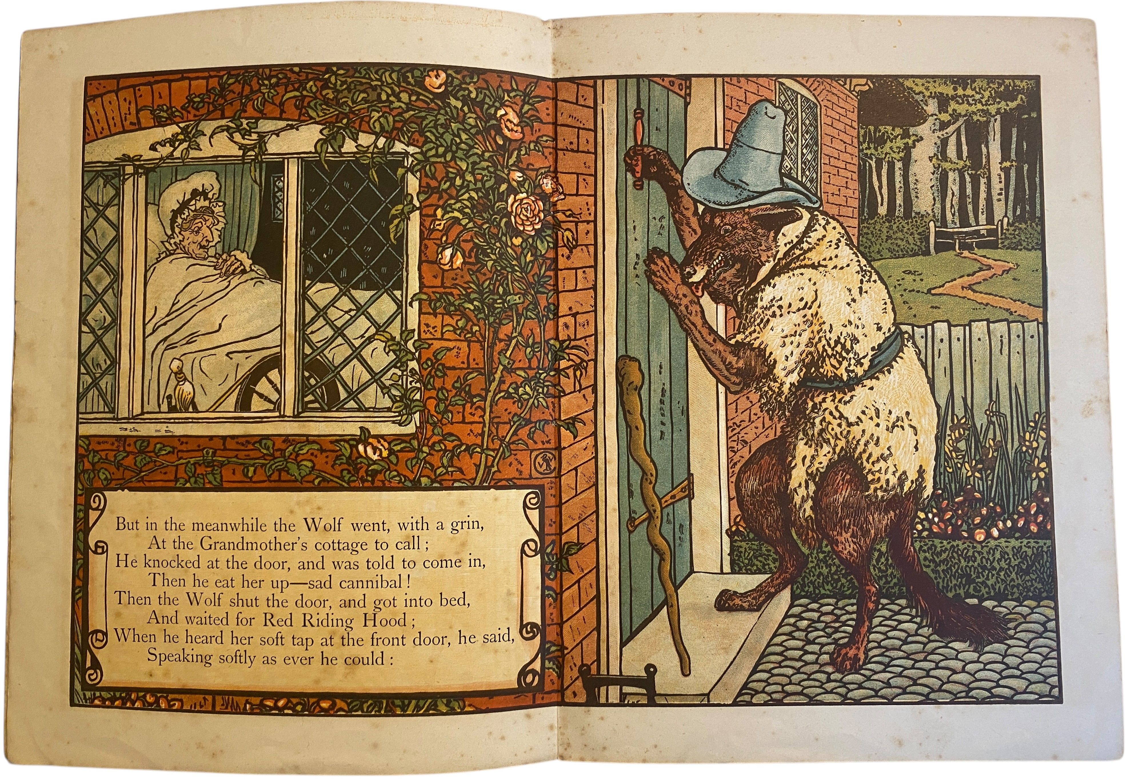 George Routledge Little Red Riding Hood. by CRANE, Walter | 1875 | George Routledge ...