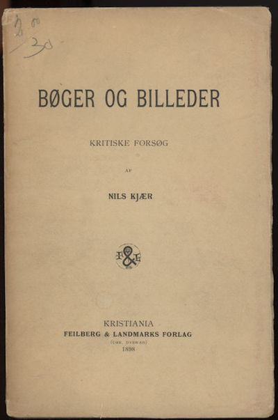 Bøger og billeder. Kritiske forsøg