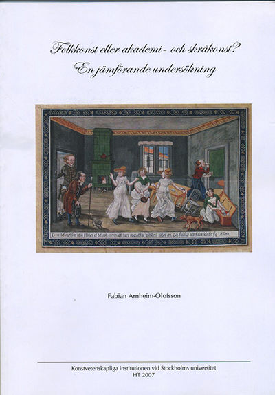 Folkkonst eller akademi- och skråkonst? En…