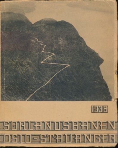 Sørlandsbanen Oslo -  Stavanger. Med grafiske…