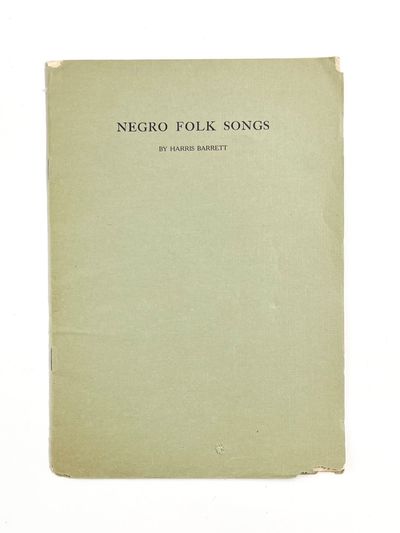 NEGRO FOLK SONGS