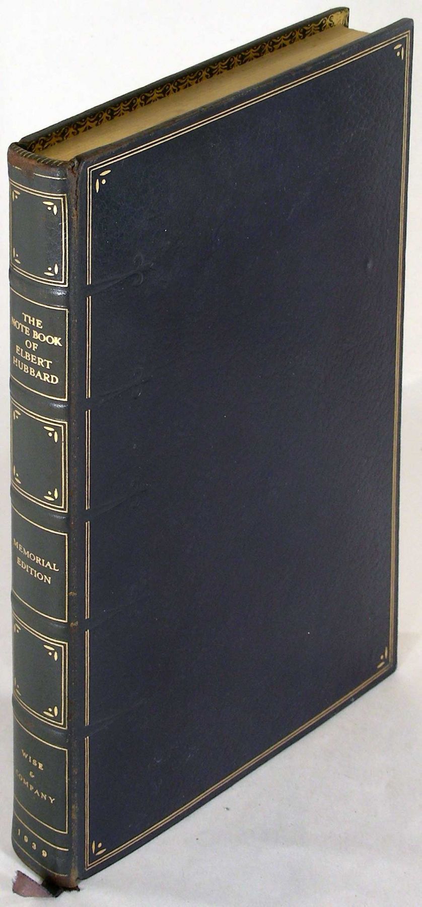 The Notebook of Elbert Hubbard: Mottoes, Epigrams, Short 