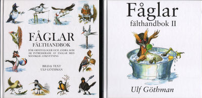 FÅGLAR. Fälthandbok (I)-II. För ornitologer och…