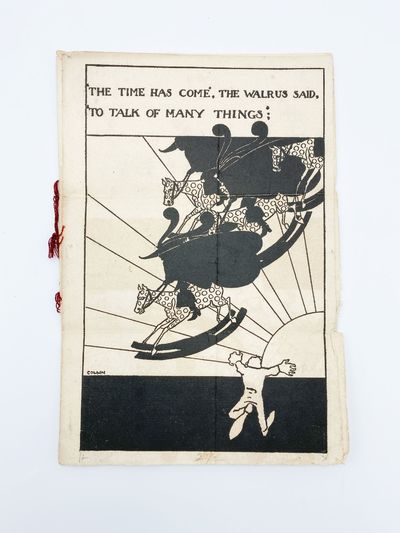 Two scarce ephemeral items regarding the dinner for him on December 19, 1895, given by the society of Philistines