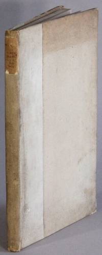 A masque and other poems