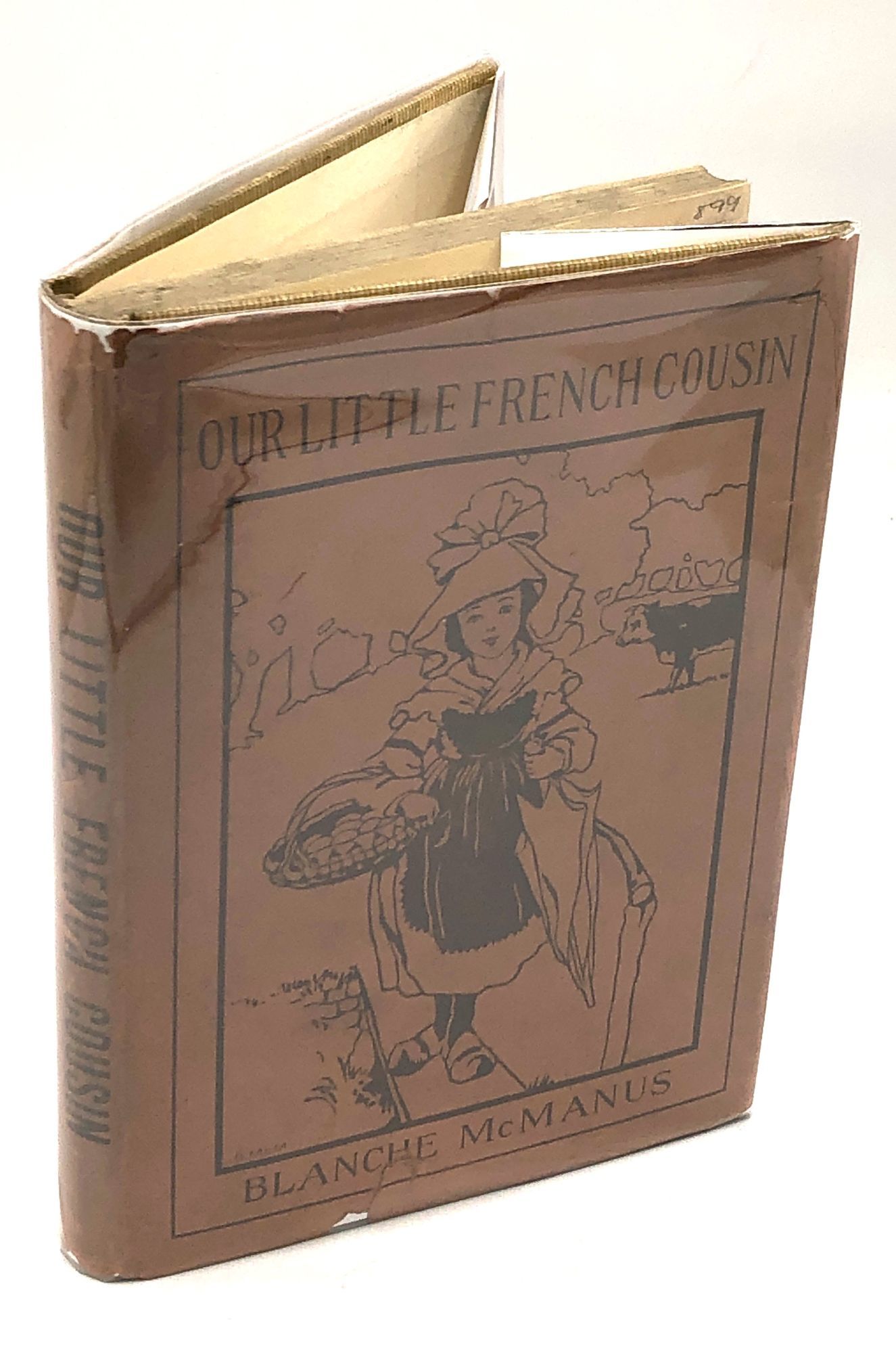 Our Little French Cousin (1905 in original dust jacket) by Blanche