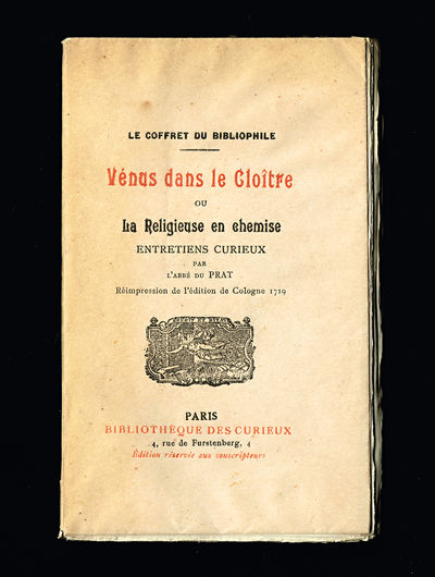 Vénus dans le Cloître ou La Religieuse en…