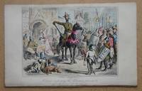 image of William inspecting the Volunteers previous to the Invasion of England.