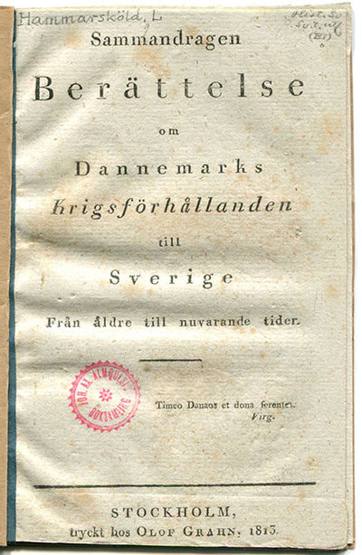 Sammandragen berättelse om Dannemarks…