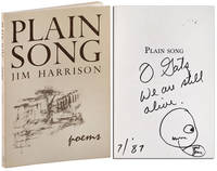 PLAIN SONG - INSCRIBED TO WILLIAM HJORTSBERG