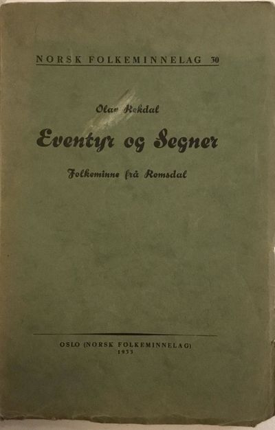 Eventyr og segner. Folkeminne frå Romsdal