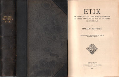 ETIK. En fremstilling af de etiske principer og…