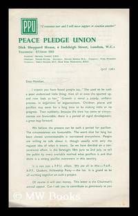 The Peace Pledge Union