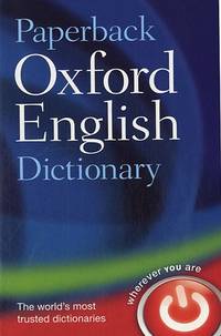 Paperback Oxford English Dictionary