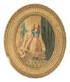 Nineteenth Century Female Military Service Hand-Tinted Albumen Image of American Vivandiere, circa 1861-1865