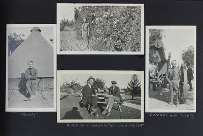 [Extensively Annotated Photograph Album Documenting Travel Around the World, Including California, Hawaii, Panama, China, and More]