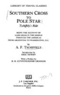 Southern Cross to Pole Star