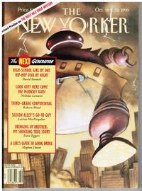 NEW YORKER:  10/18/99: THE NEXT GENERATION. COVER BIG BABY by CARTER GOODRICH