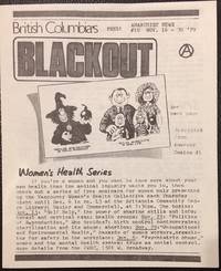 image of British Columbia's Blackout. Anarchist news. No. 10 (Nov. 16-30, 1979)