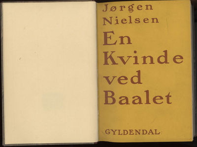 En kvinde ved baalet
