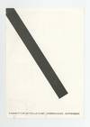 Exhibition postcard: Reiner Ruthenbeck (3-28 April 1976)