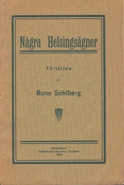 Några Helsingesägner.