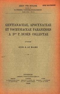 Gentianaceae, Apocynaceae et Vochysiaceae…