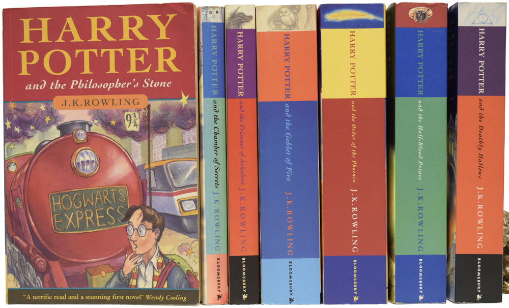 Harry Potter Series, Complete UK paperback Being: The