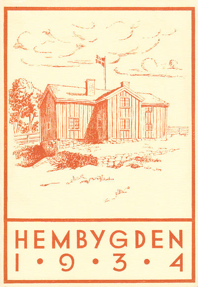 Hembygden 1934. Utgiven av Dalslands Fornminnes-…