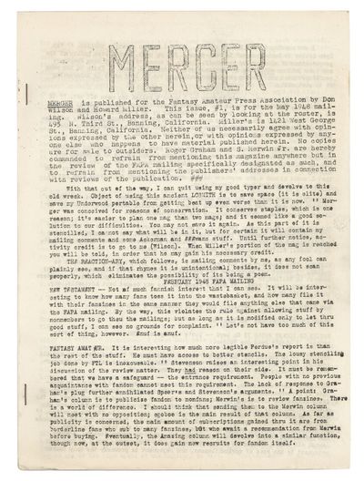 Merger: Number 1