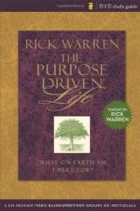 Purpose Driven Life Study Guide: A Six-Session Video-Based Study for Groups or Individuals (Purpose Driven Life, The) by Rick Warren - 2007-02-04