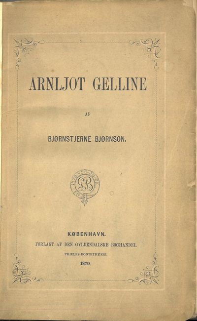Arnljot Gelline.